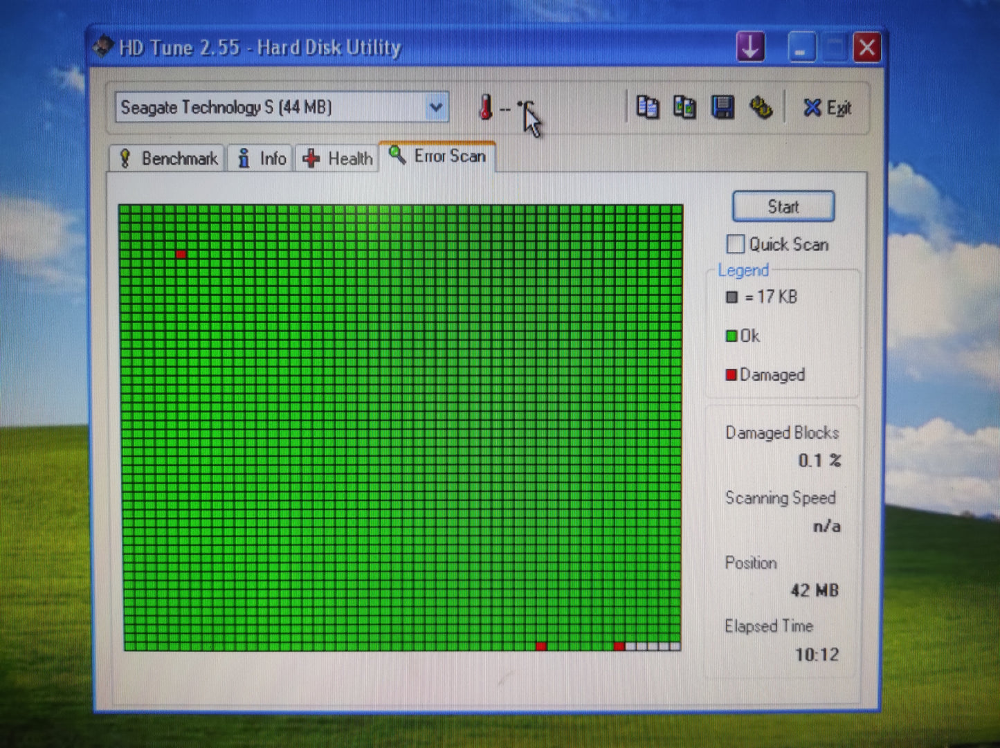Seagate ST-157A 44MB 2KB 3600RPM IDE 3.5’’ Vintage Retro Hard Drive HDD