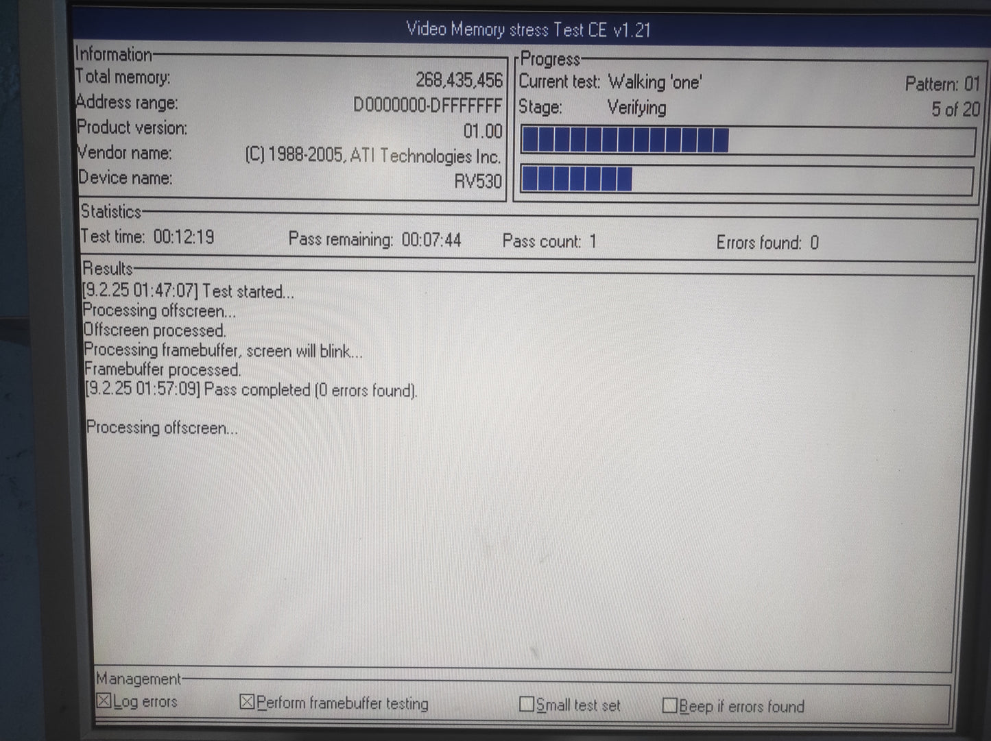HIS ATI Radeon X1650 Pro PCIe 256MB DDR2 VGA Dual Link DVI Graphics Video Card