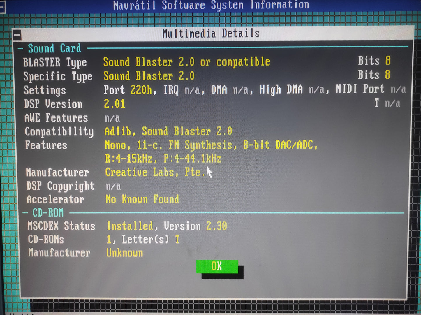 Opti PT-200 Vintage Retro ISA 16bit Sound Audio Card 82C929A Yamaha OPL