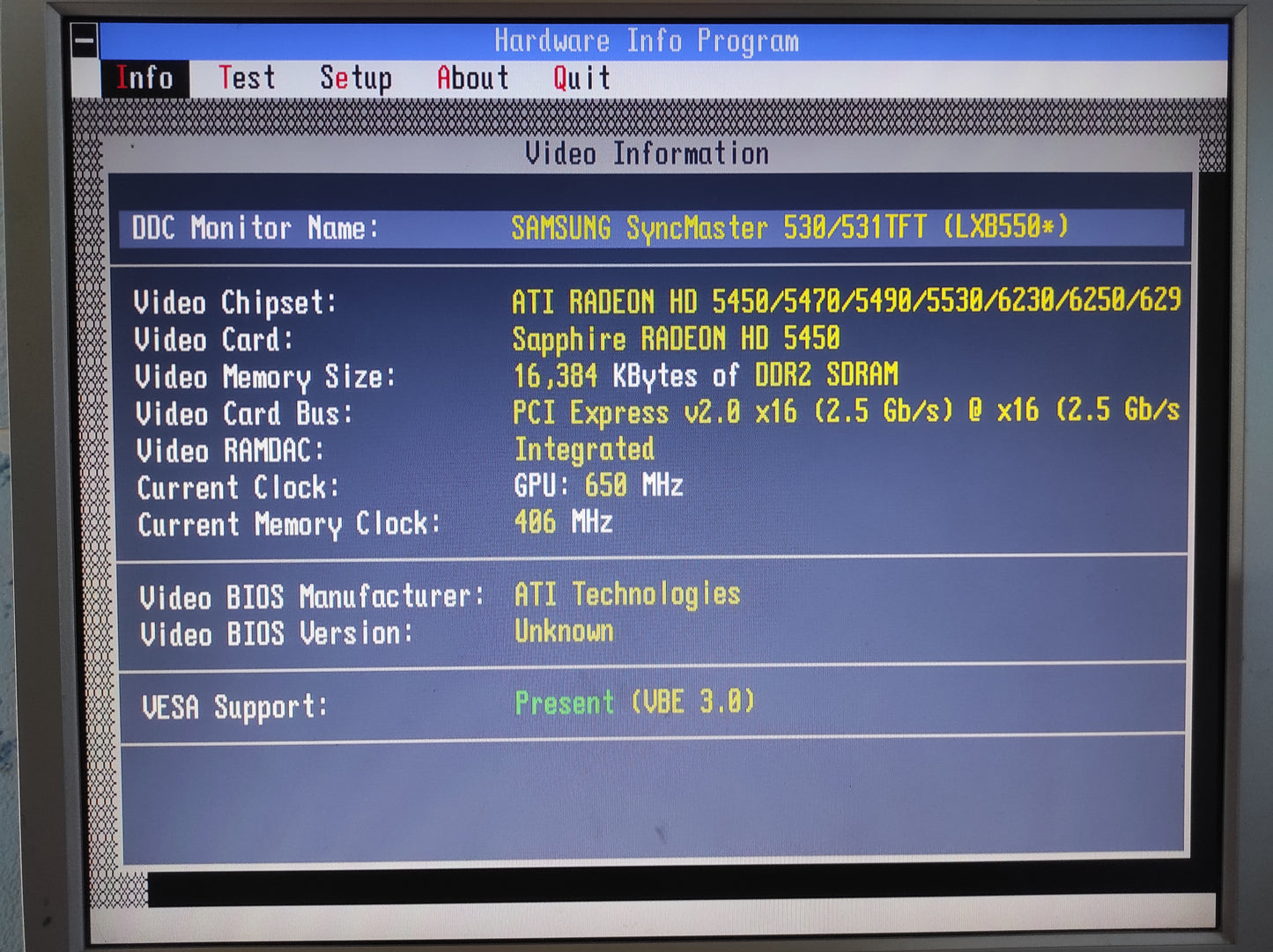 Sapphire ATi Radeon HD5450 PCIe 1GB GDDR2 VGA DVI HDMI Graphics Card 288-AE134-001SA