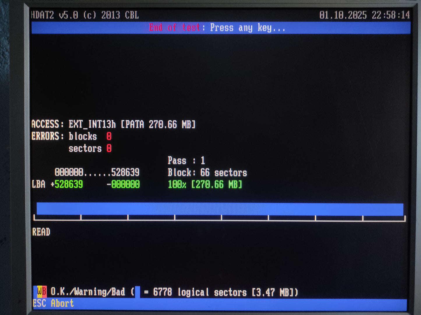 Apple 655-0230 Quantum Maverick 270AT 270MB IDE 3.5" Vintage Retro Hard Drive HDD 36000RPM 128KB