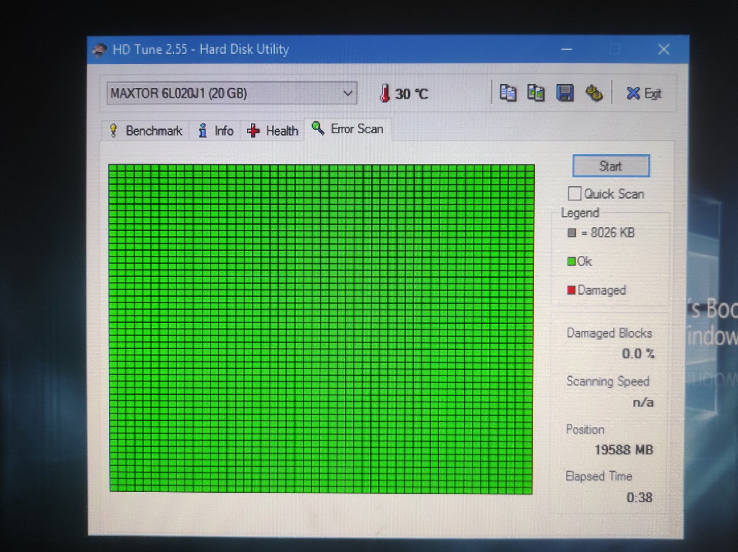 Maxtor MX6L020J1 DiamondMax Plus D740X-6L 20GB IDE 3.5" Vintage Retro Hard Drive HDD 7200RPM 2MB