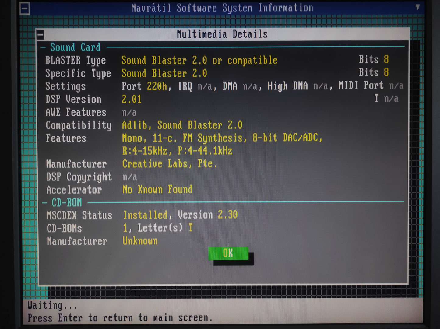 OPTi 95C-0026 82C929A Vintage Retro ISA 16bit Sound Audio Card Yamaha OPL AD1845XP