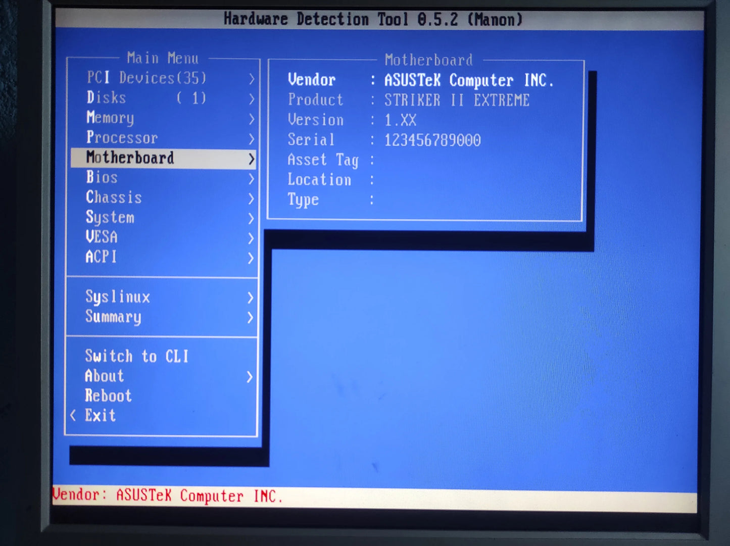ASUS Striker II Extreme Socket 775 ATX Motherboard DDR3 Nvidia nForce 790i Ultra SLI Chipset