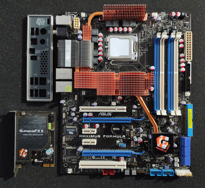 ASUS MAXIMUS FORMULA Socket 775 ATX Motherboard DDR2 SATA II Intel X38 Chipset - Retro PC Hardware & More