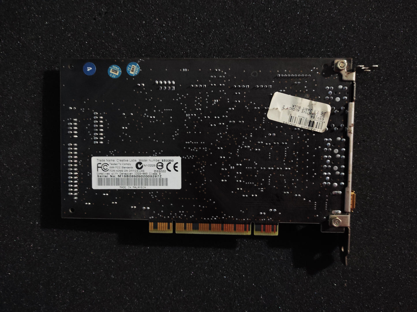 Creative Labs Sound Blaster Audigy 2 ZS 7.1 SB0350 24-bit PCI Sound Card