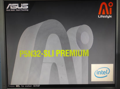 ASUS P5N32-SLI PREMIUM Socket 775 ATX Motherboard DDR2 2x PCIe x16 nForce 590 SLI