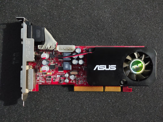 ASUS AH3450 ATI Radeon HD 3450 AGP 512MB VGA HDMI DVI DDR2 Retro Graphics Card.