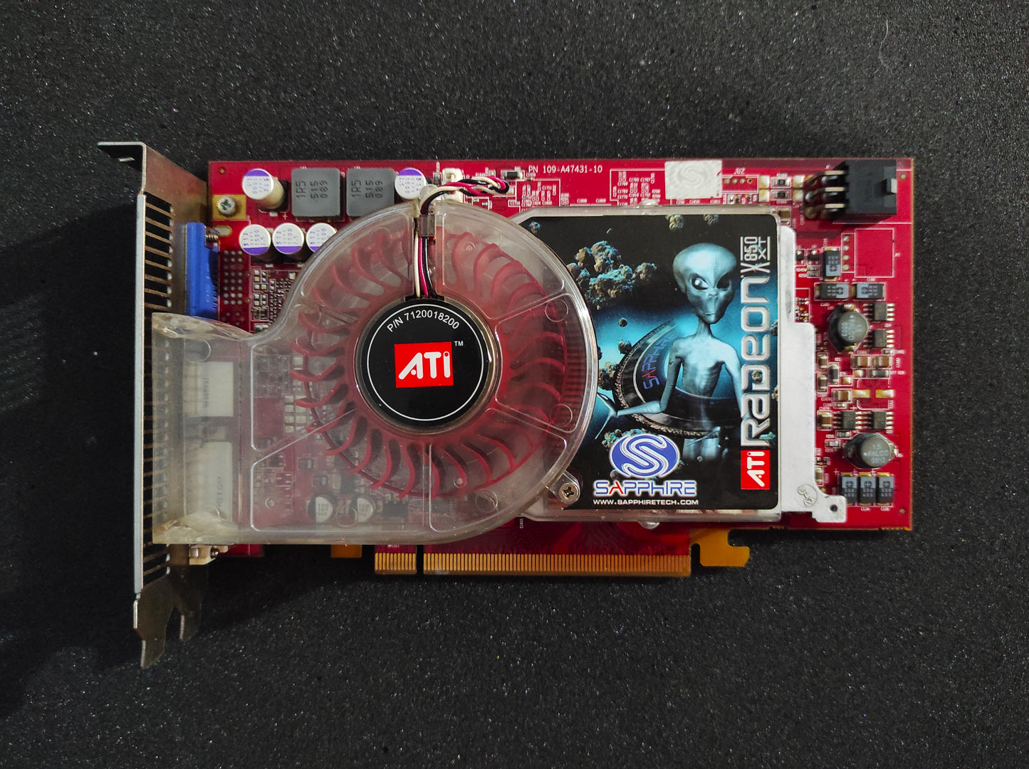 Sapphire ATI Radeon X850 XT 256MB GDDR3 Retro VGA DVI Graphics Card 109-A47431-10