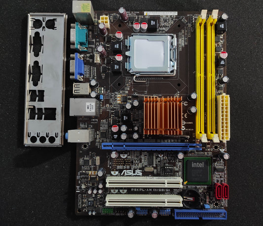 ASUS P5KPL-AM IN/GB/SI Socket 775 mATX Motherboard DDR2 PCIe x16 PCI SATA Intel G31