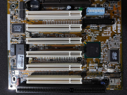 ASUS P3B-F Slot 1 ATX Retro Motherboard AGP ISA PCI Intel 440BX Chipset