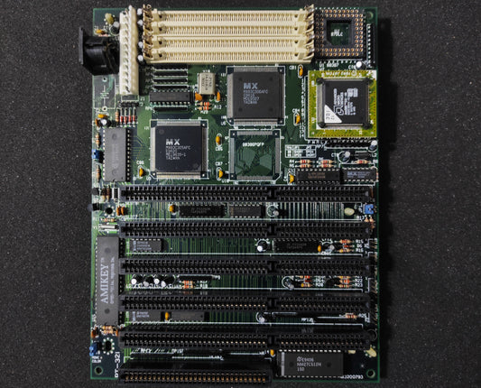 Pine PT-321 386 AT Vintage Retro Motherboard ISA Macronix MX83C30x M3200793