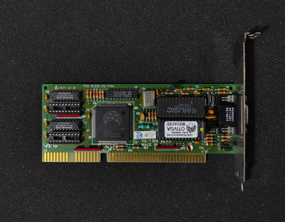 DFI VG-7700 OAK OTI067 256KB 16-bit Vintage Retro ISA Graphics Video Card
