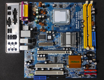 ASRock ConRoe1333-d667 Rev. 1.01 Socket 775 mATX Motherboard DDR2 PCIe x16 PCI SATA