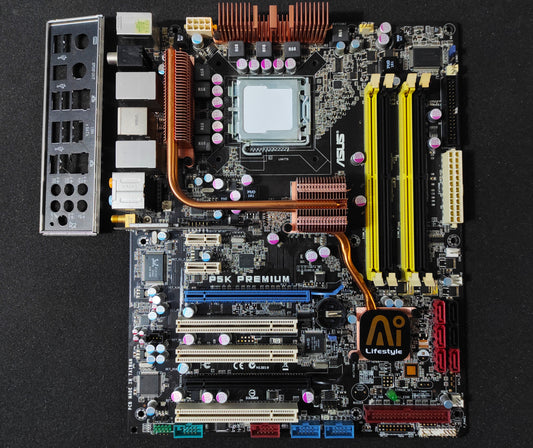 ASUS P5K PREMIUM Socket 775 ATX Motherboard DDR2 PCIe x16 PCI SATA Intel P35
