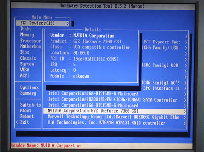 MSI Nvidia GeForce 7300 GS PCIe 256MB VGA DVI Graphics Card NX7300GS-TD256EH
