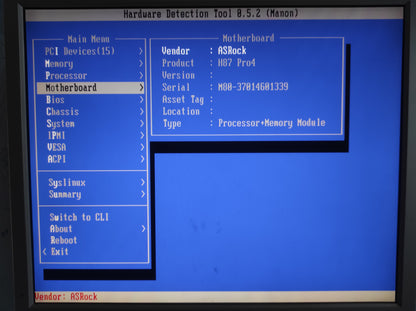 ASROCK H87 Pro4 Socket 1150 DDR3 ATX Motherboard Intel H87 Chipset