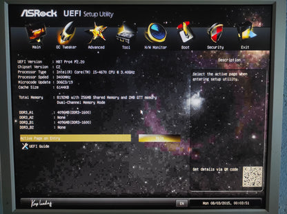 ASROCK H87 Pro4 Socket 1150 DDR3 ATX Motherboard Intel H87 Chipset