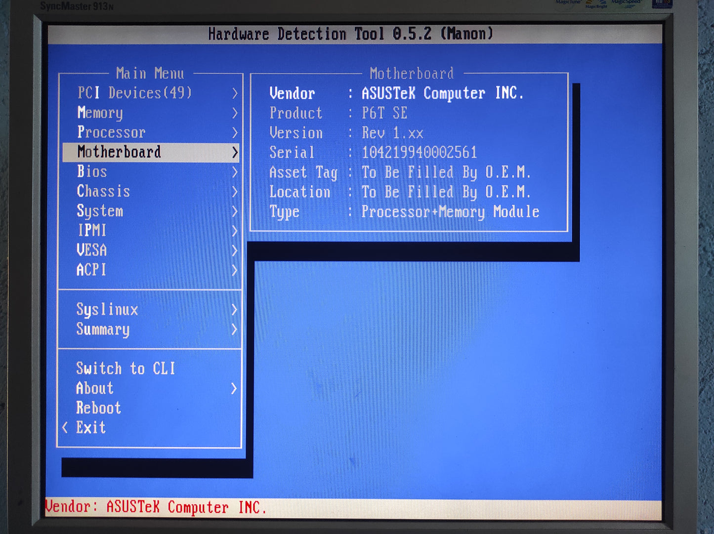 ASUS P6T SE Socket 1366 DDR3 ATX Motherboard ATi CrossfireX Intel X58 Chipset