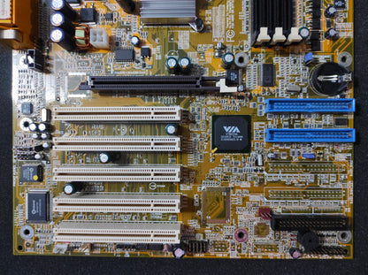 DFI PE11-EC Socket 478 ATX DDR Motherboard AGP PCI VIA P4X266A Chipset