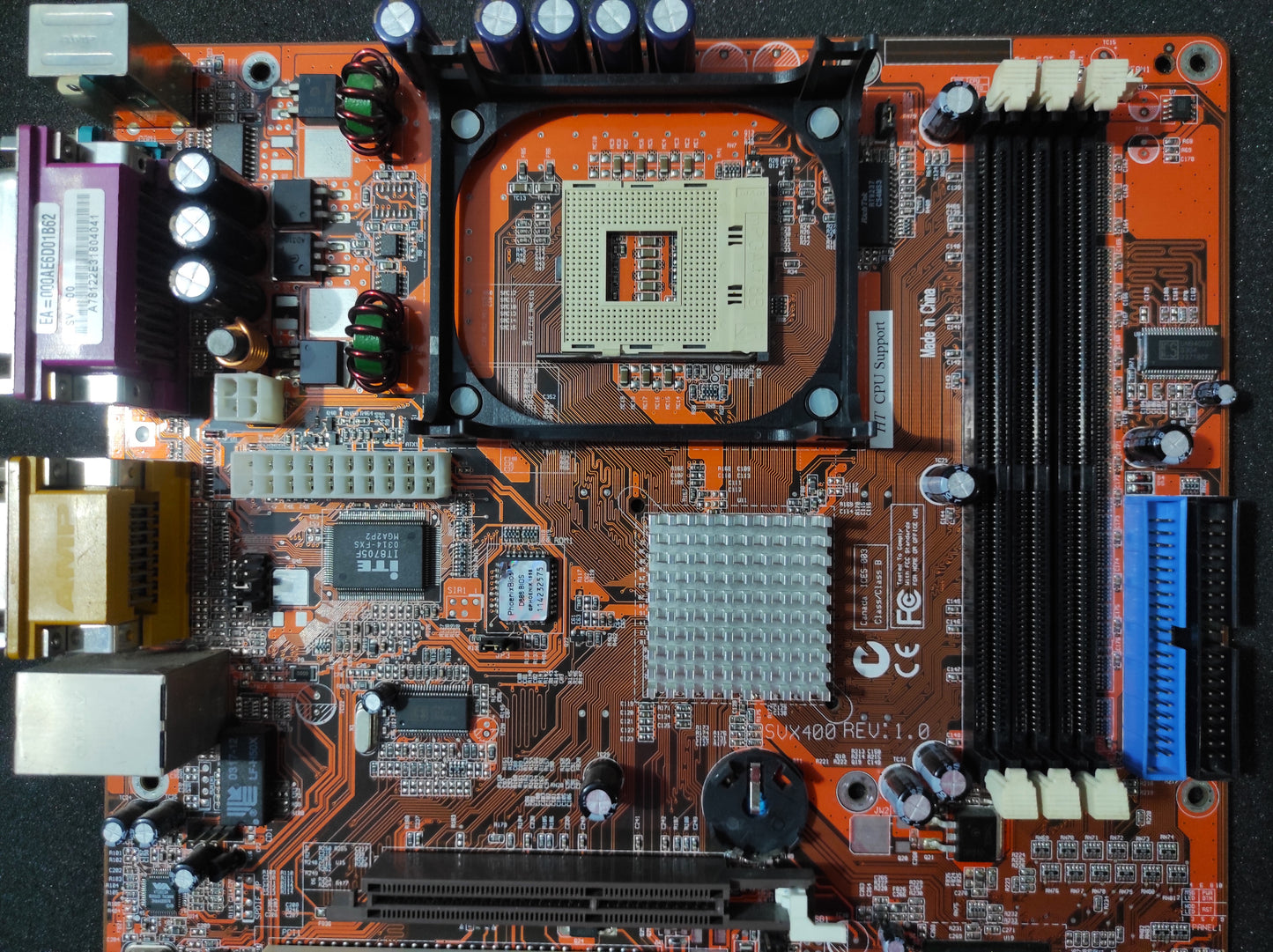 SYNTAX SVX400 Socket 478 ATX Motherboard AGP PCI DDR VIA P4X400 Chipset