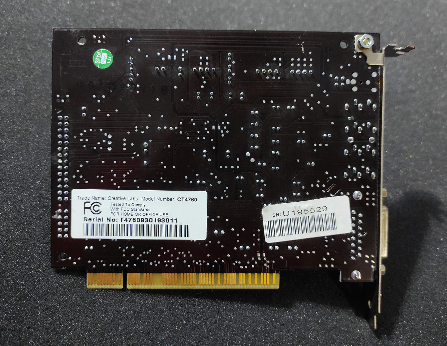 Creative Labs Sound Blaster Live! CT4760 PCI Sound Audio Card