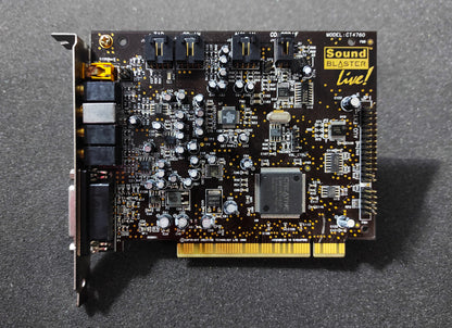 Creative Labs Sound Blaster Live! CT4760 PCI Sound Audio Card