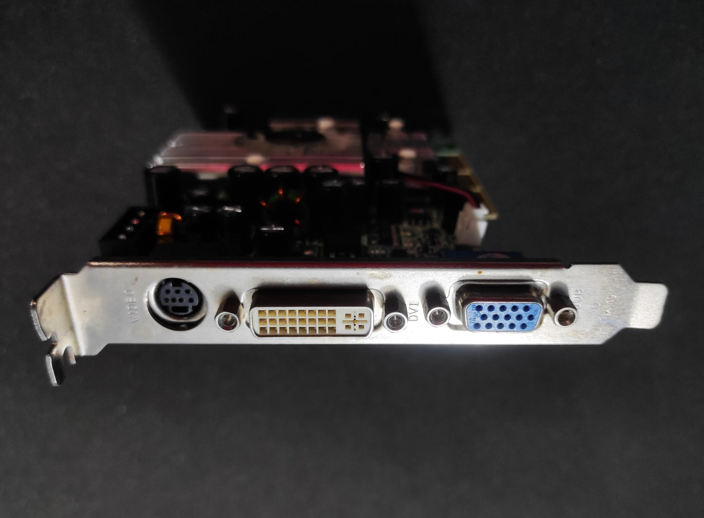 Manli NVIDIA GeForce 6600 256MB AGP VGA DDR TV DVI Retro Graphics Card