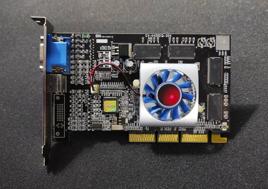 XELO Nvidia GeForce4 MX440SE AGP 64MB VGA Retro Graphics Card GV-4400Q-004
