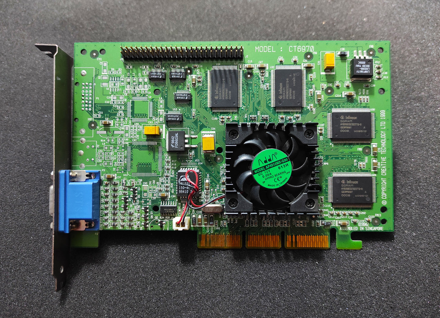 Creative 3D Blaster GeForce Annihilator Pro CT6970 32MB AGP Graphics Video Card