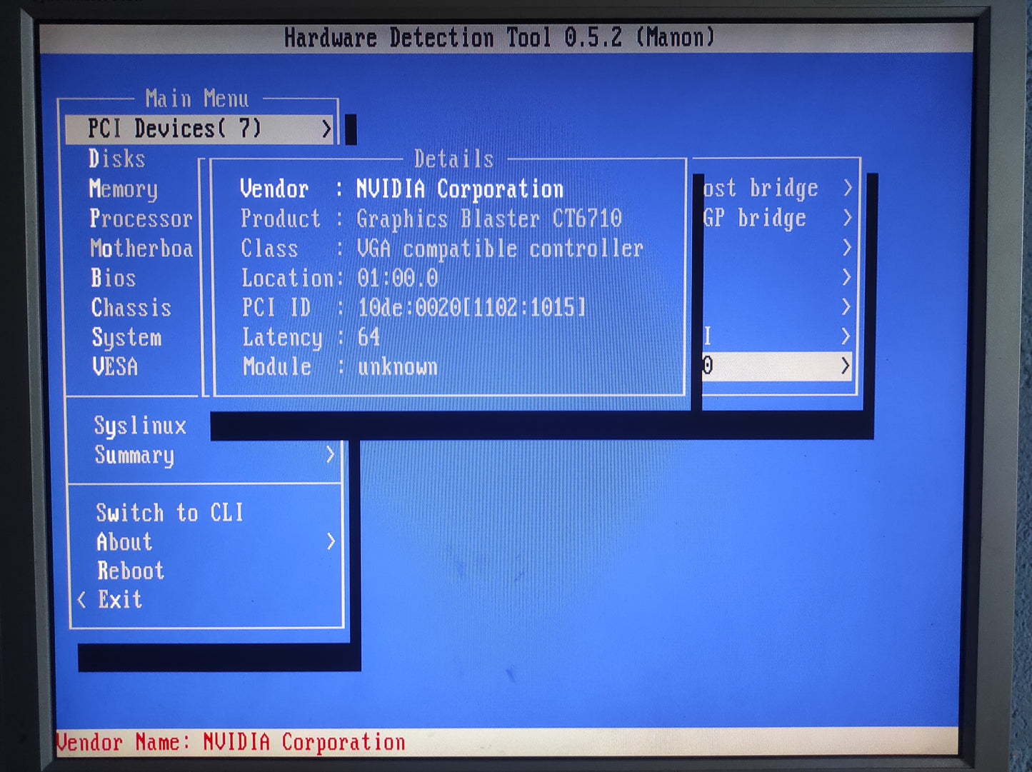 Creative Graphics Blaster 16MB Nvidia RIVA TNT CT6710 AGP Retro Graphics Card