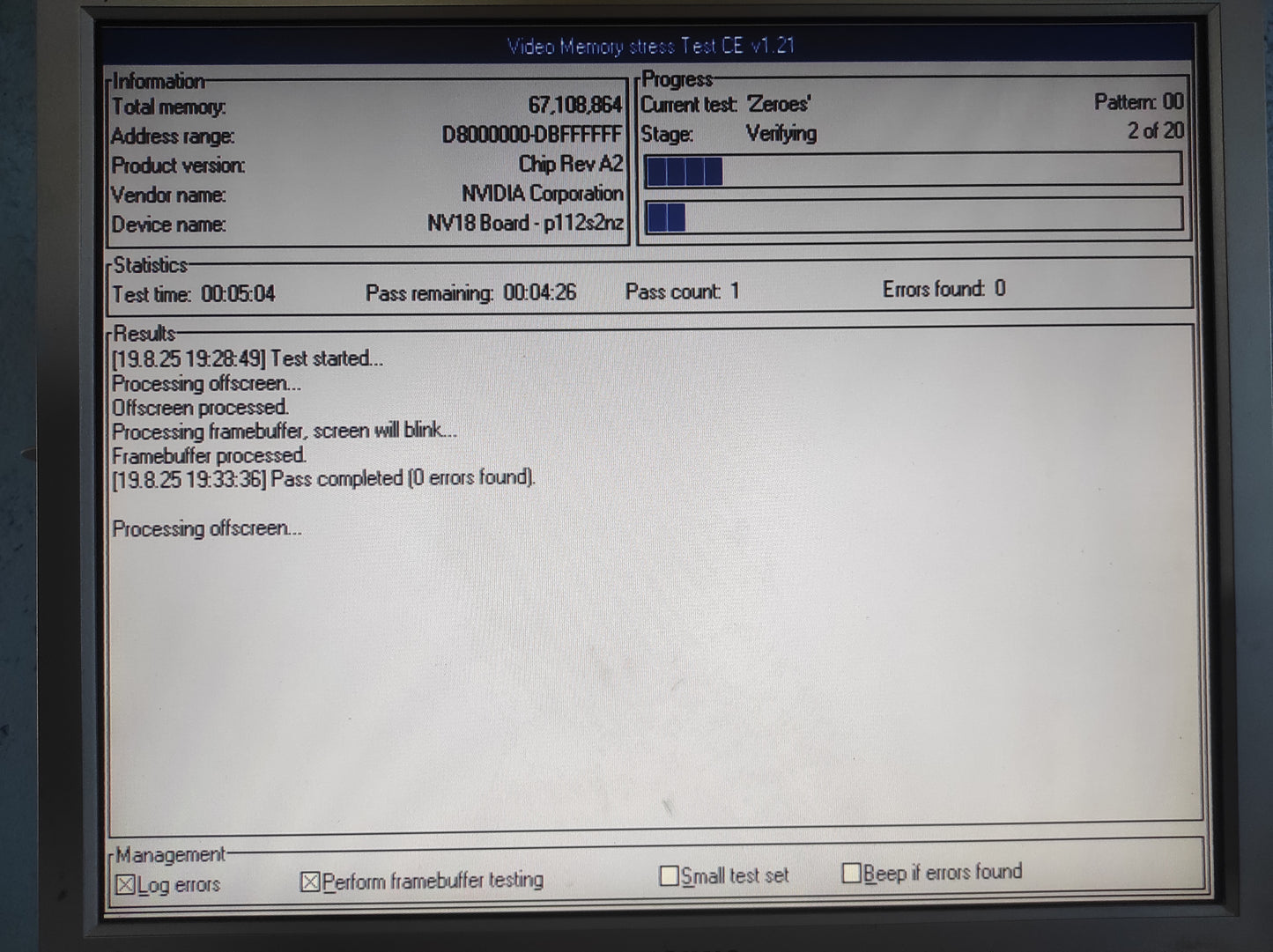 ProLink NVIDIA GeForce4 MX 440 AGP 64MB VGA Graphics Video Card MVGA-NVG18A