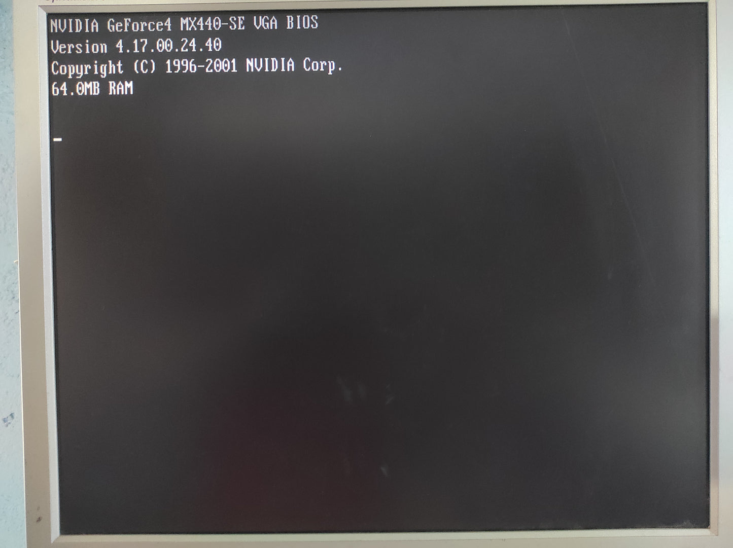 XELO Nvidia GeForce4 MX440SE AGP 64MB VGA Retro Graphics Card GV-4400Q-004