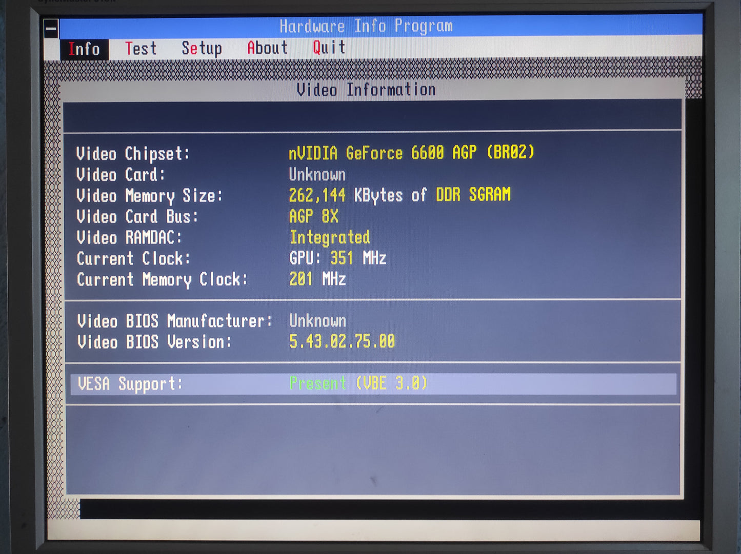 Manli NVIDIA GeForce 6600 256MB AGP VGA DDR TV DVI Retro Graphics Card