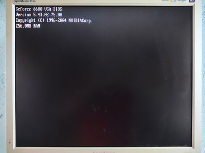 Manli NVIDIA GeForce 6600 256MB AGP VGA DDR TV DVI Retro Graphics Card