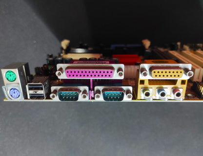 ECS P6VXAT Tualatin Socket 370 ATX Motherboard AGP PCI Apollo Pro 133T Chipset