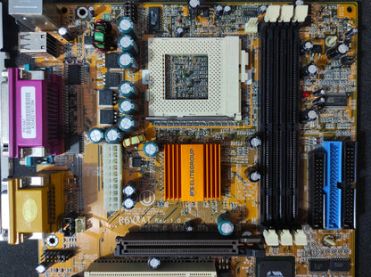 ECS P6VXAT Tualatin Socket 370 ATX Motherboard AGP PCI Apollo Pro 133T Chipset