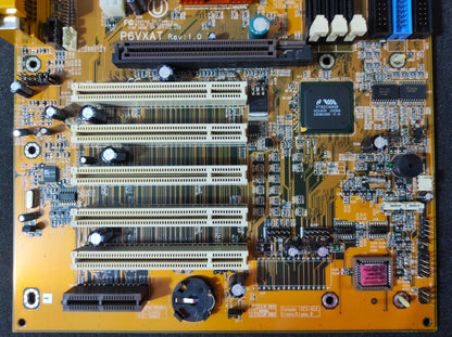 ECS P6VXAT Tualatin Socket 370 ATX Motherboard AGP PCI Apollo Pro 133T Chipset