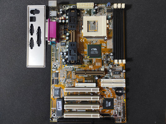 Jetway BX133-1 Socket 370 Slot 1 ATX Motherboard AGP ISA VIA Apollo Pro Chipset