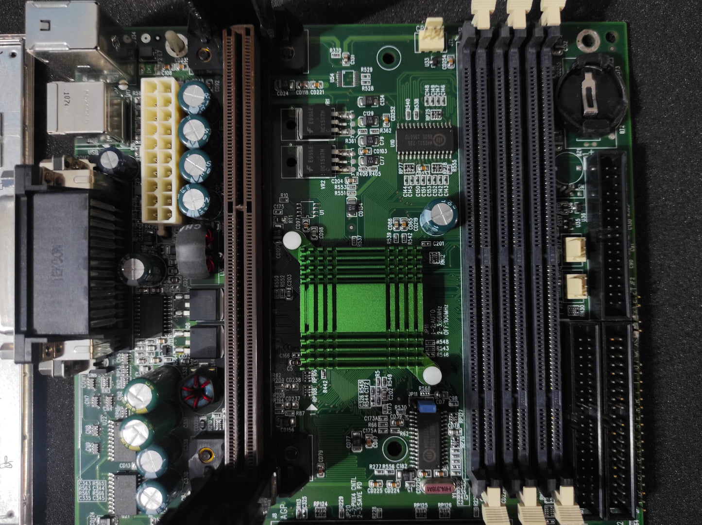 Supermicro P6SBA Rev 2.00 Slot 1 ATX Retro Motherboard AGP ISA PCI Intel 440BX Chipset