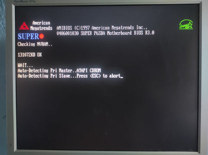 Supermicro P6SBA Rev 2.00 Slot 1 ATX Retro Motherboard AGP ISA PCI Intel 440BX Chipset