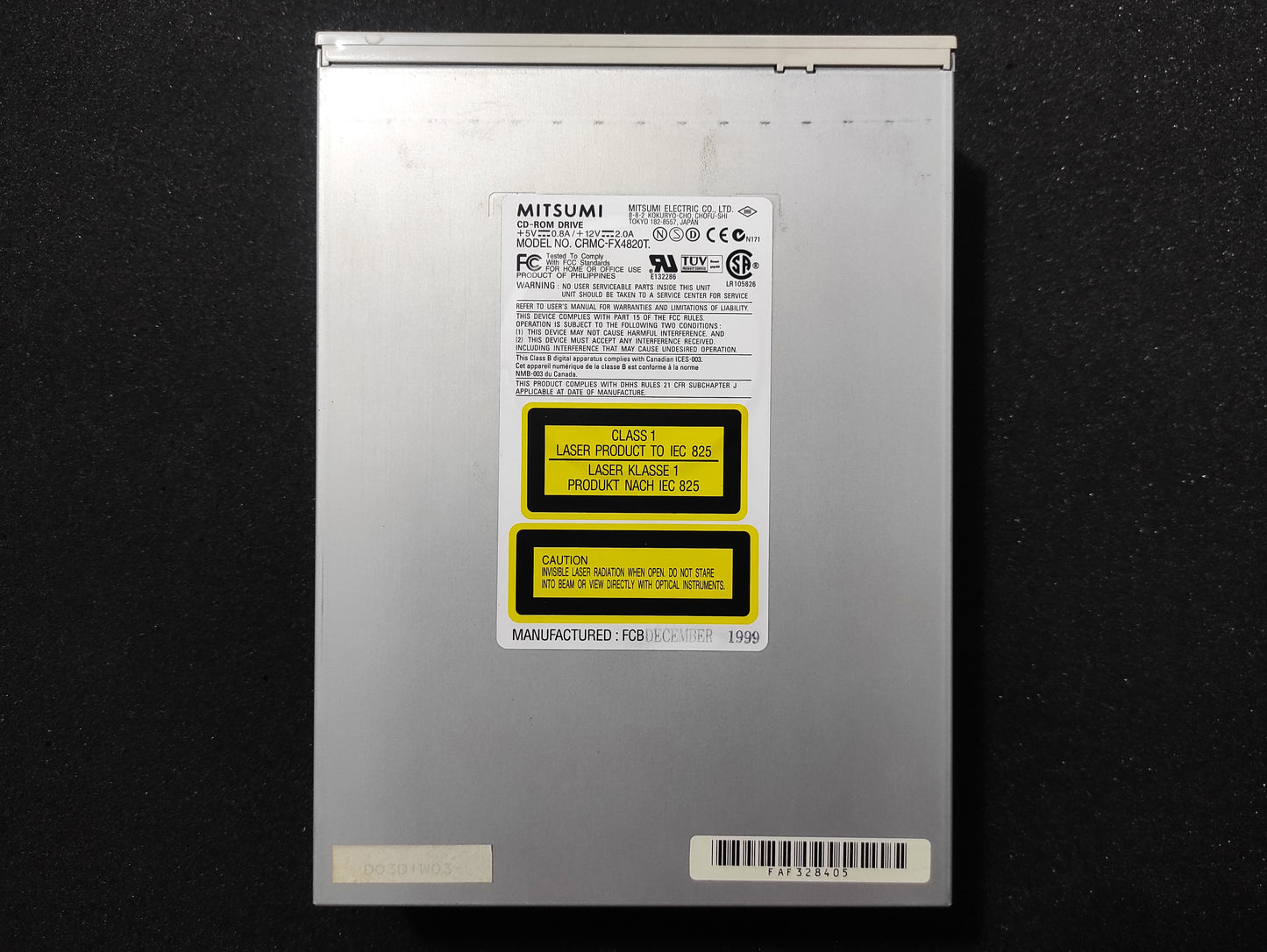 Mitsumi CRMC-FX4820T IDE 5.25" Internal Retro CD-ROM Drive