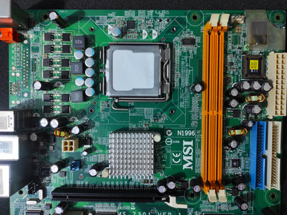 Packard Bell BV Cuba MSI MS-7301 Socket 775 mATX Motherboard DDR2 VIA PT890 Chipset