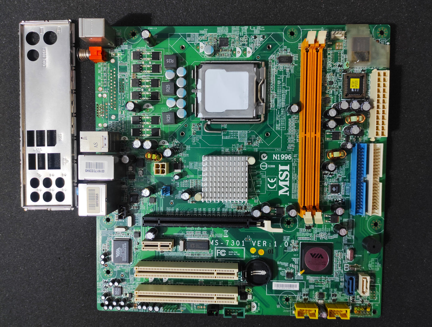 Packard Bell BV Cuba MSI MS-7301 Socket 775 mATX Motherboard DDR2 VIA PT890 Chipset
