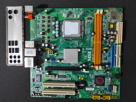 Packard Bell BV Cuba MSI MS-7301 Socket 775 mATX Motherboard DDR2 VIA PT890 Chipset