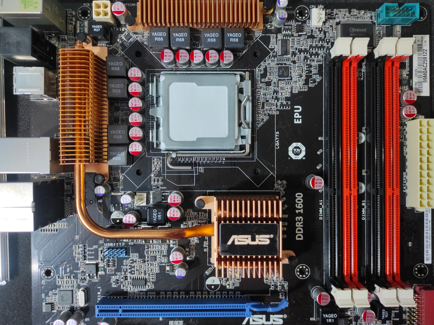 ASUS P5E3 PRO Socket 775 ATX Motherboard DDR3 PCIe x16 Intel X48 Chipset