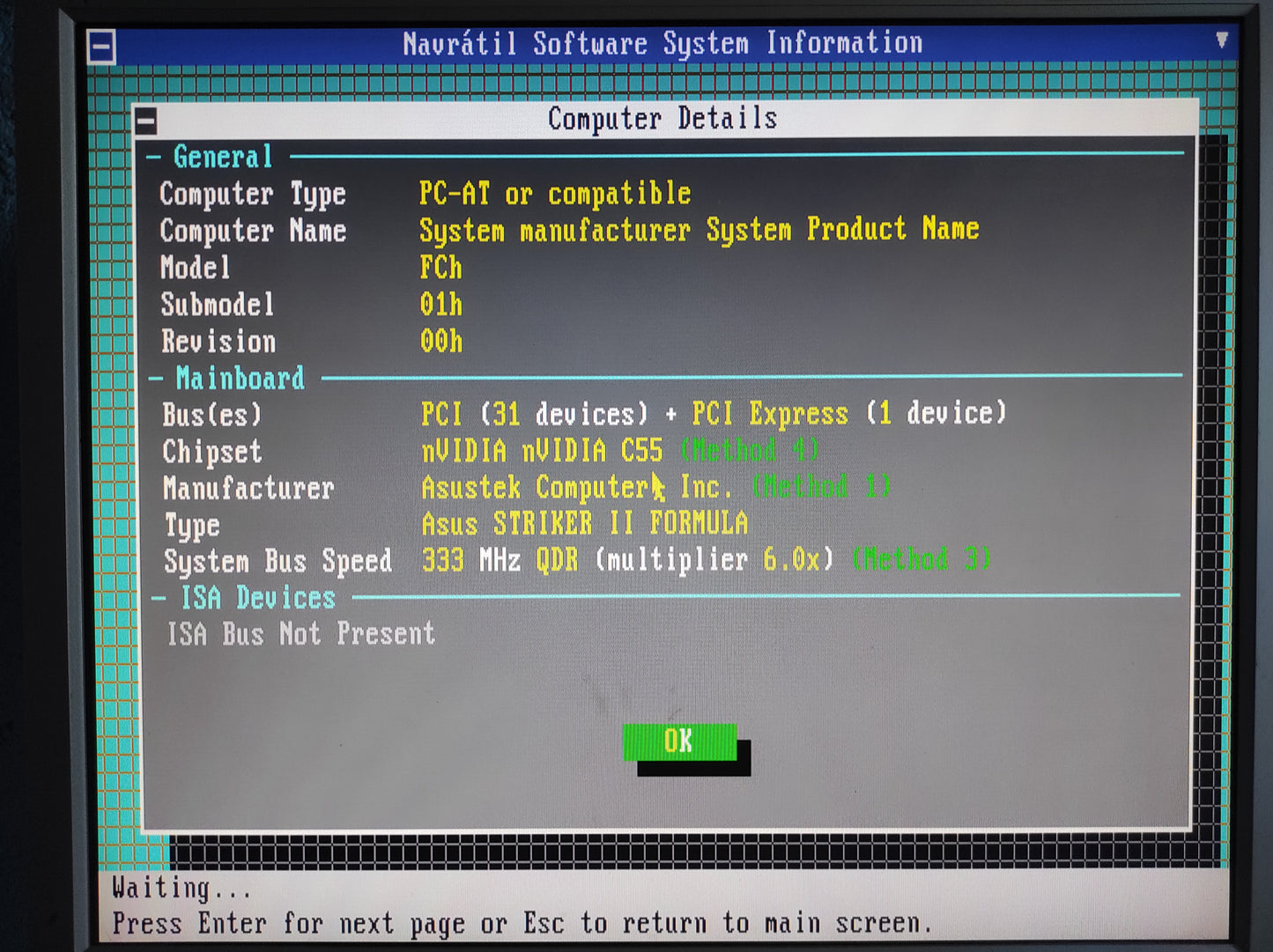 ASUS Striker II Formula Socket 775 ATX Motherboard DDR2 Nvidia nForce 780i SLI Chipset