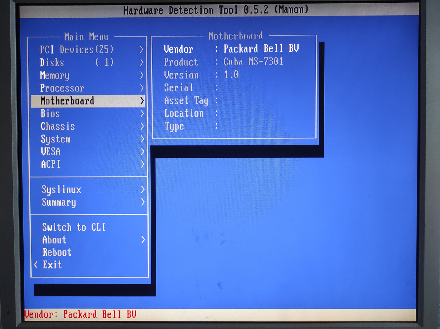 Packard Bell BV Cuba MSI MS-7301 Socket 775 mATX Motherboard DDR2 VIA PT890 Chipset