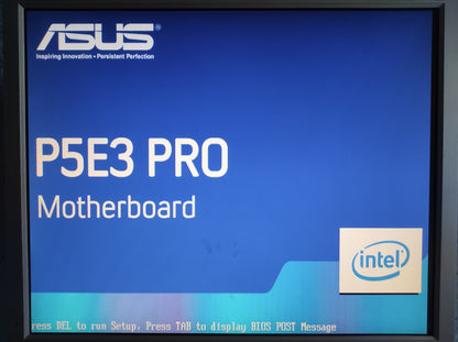 ASUS P5E3 PRO Socket 775 ATX Motherboard DDR3 PCIe x16 Intel X48 Chipset