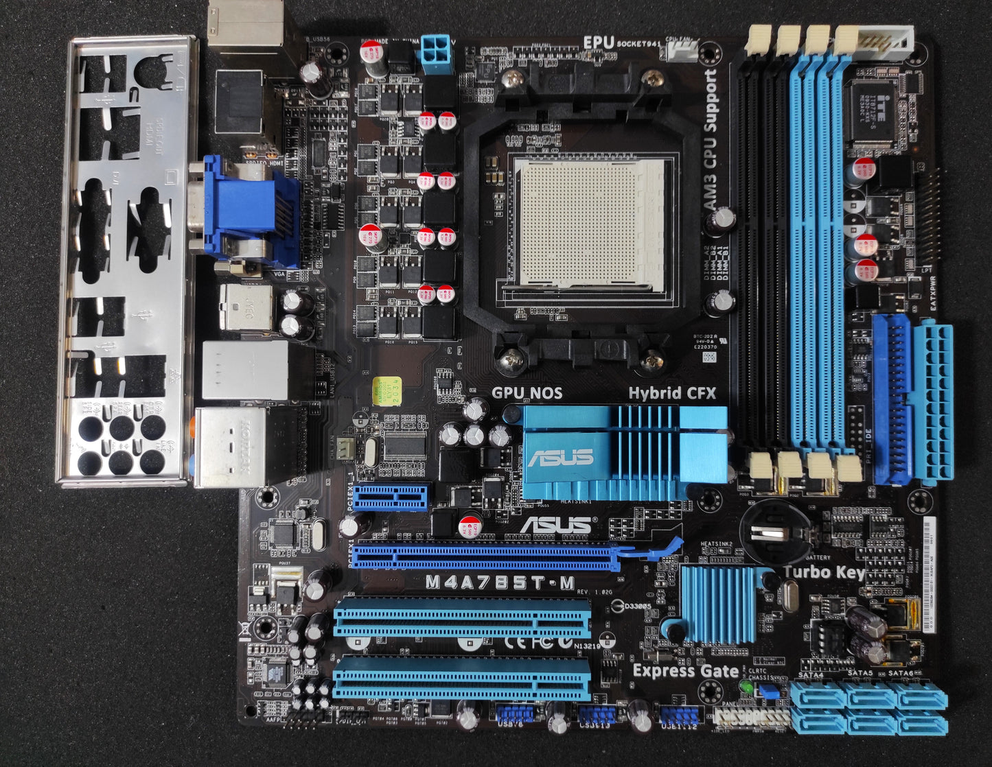 Asus M4A785T-M Socket AM3 mATX AMD DDR3 Motherboard AMD 785G Chipset